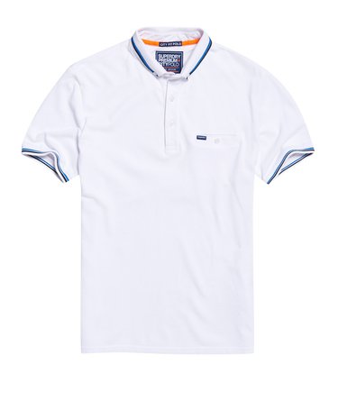 Polo en piqué City Tipped Image 2
