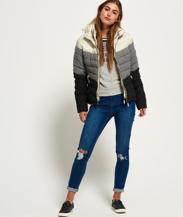 Fuji Chevron Mix Hooded Jacket Image 3