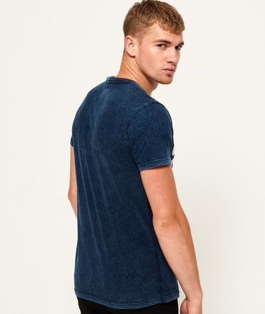 Vintage Logo Indigo T-Shirt Image 4