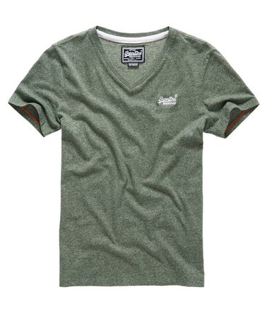 Vintage Emblem Vee Neck T-shirt Image 1