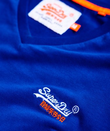 Orange Label Vintage T-Shirt mit Stickerei Image 6