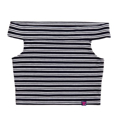 Bardot Crop Top Image 2