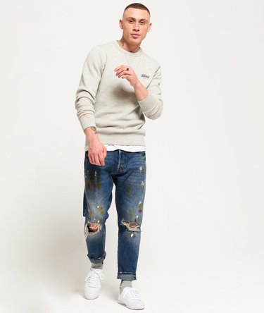 Orange Label Sweatshirt Image 3