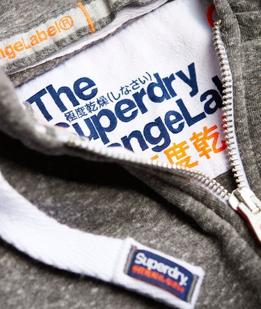 Orange Label Primary Zip Hoodie Image 6