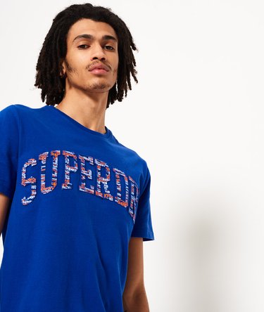 Varsity Embossed T-Shirt Image 5