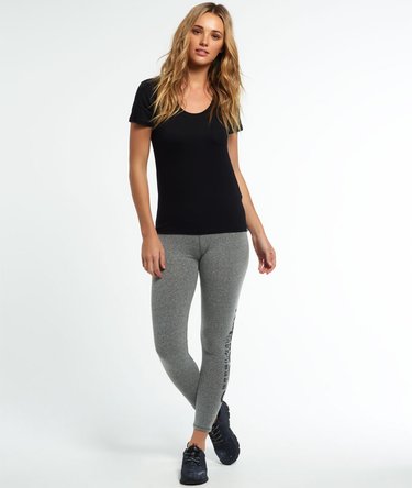 Leggings Glitter Logo Image 1
