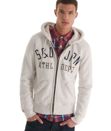 Workout hoodie met rits Image 6