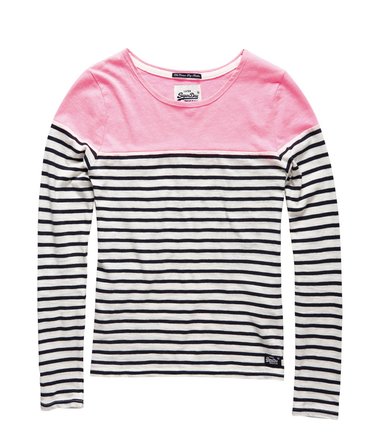Essentials Colour Block Breton Top Image 2