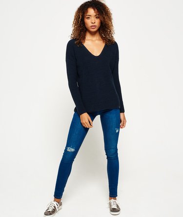 Almeta V-Neck Knit Jumper Image 3