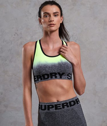 Sportowy stanik bezszwowy SD Sport z efektem ombre Image 5
