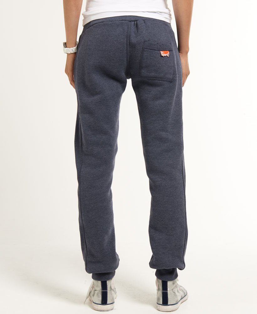 womens Slim Fit Joggers in NAVY MARL | Superdry UK