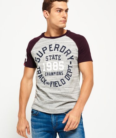Track & Field Baseball-T-Shirt Image 2