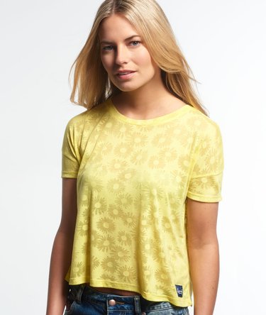 T-shirt Daisy Burnout Image 1