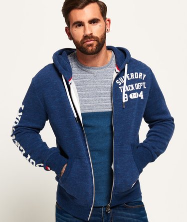 Track & Field Zip Hoodie Image 1