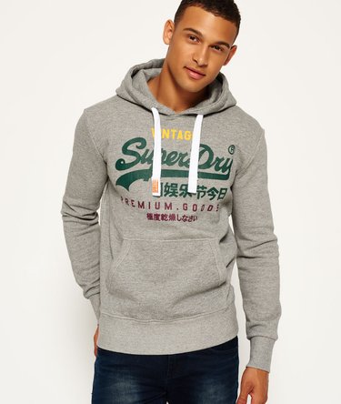 Sudadera tricolor con capucha Premium Goods Image 4
