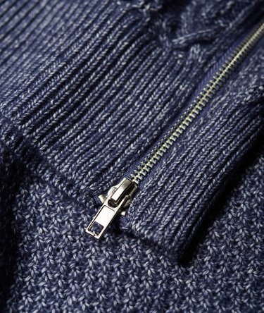 Nebraska Cable Zip Knit Jumper Image 7