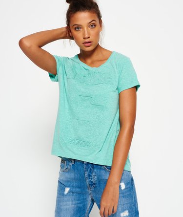 Buntes Osaka Boyfriend T-Shirt mit Prägung Image 1