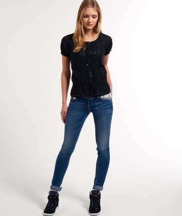 Sequin Luxe Blouse Image 3