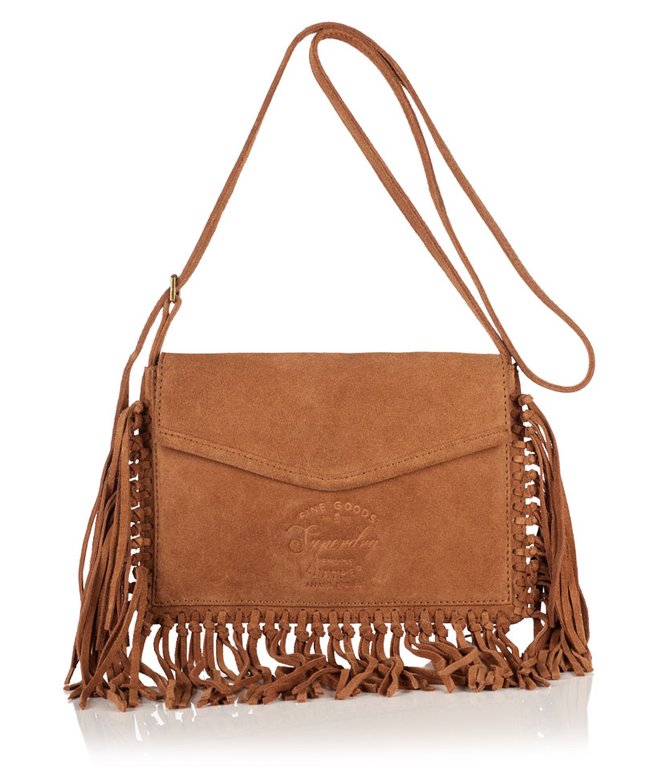 Neo Nomad Fringed Schultertasche