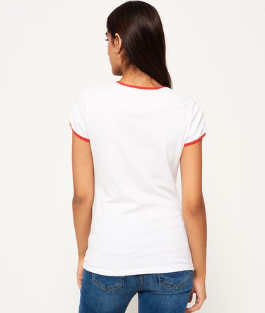State Athletic Ringer T-Shirt Image 4