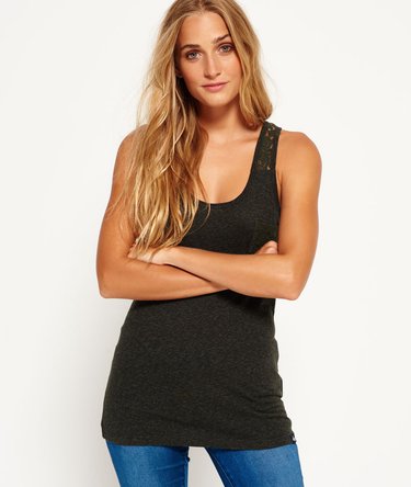 Super Sewn Rugged Lace Pocket Vest Top Image 1