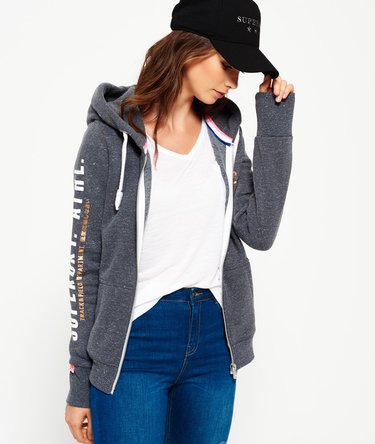 Track & Field Kapuzenjacke mit Reißverschluss Image 1