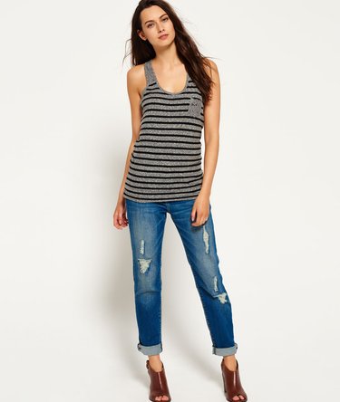 Canotta con inserti in pizzo Super Sewn Image 3