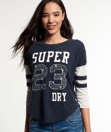 Football Lace Embroidery Top Image 1