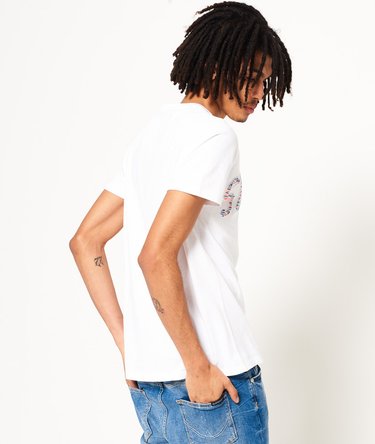 Varsity Embossed T-Shirt Image 4