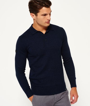 Pull polo en maille Orange Label Image 2