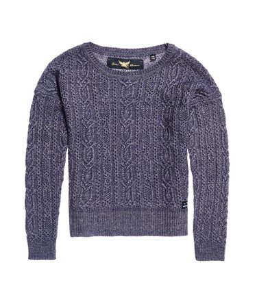 Nebraska Cable Zip Knit Jumper Image 2