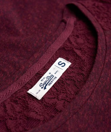 Top de encaje Essentials Slouch Image 5