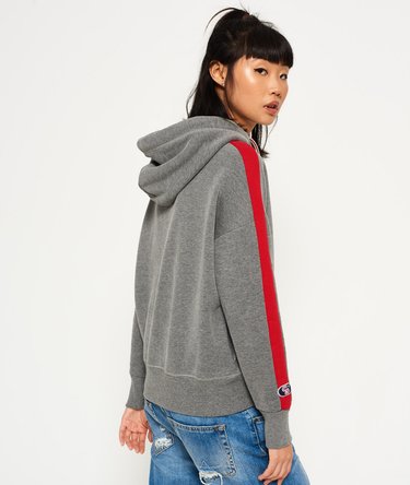 Tri League Slouch Hoodie Image 4