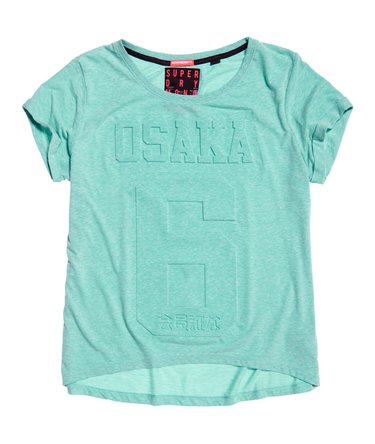 Buntes Osaka Boyfriend T-Shirt mit Prägung Image 2