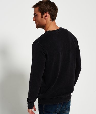 Garment Dyed L.A Crew Neck Jumper Image 5