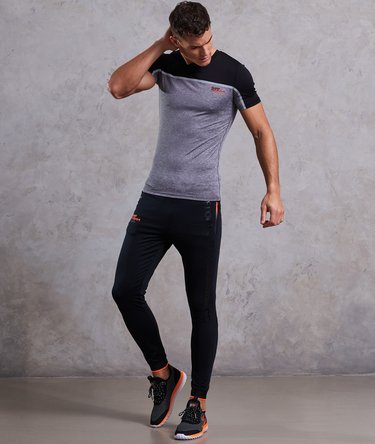 Athletic T-Shirt mit Farbblock-Design Image 3