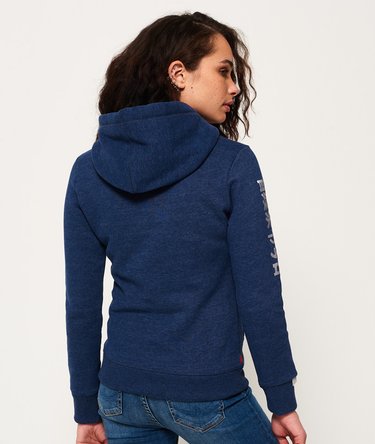 Vintage Logo Satin Hoodie Image 4