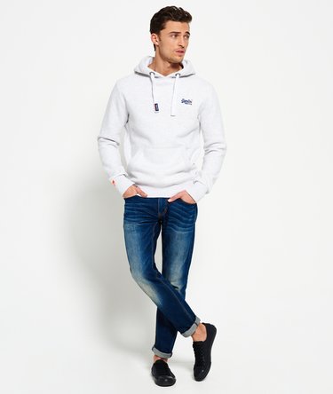 Orange Label Hoodie Image 3