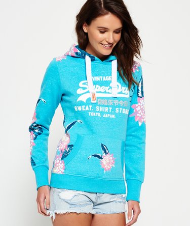 Sudadera con capucha y estampado intregral Sweat Shirt Store Image 1
