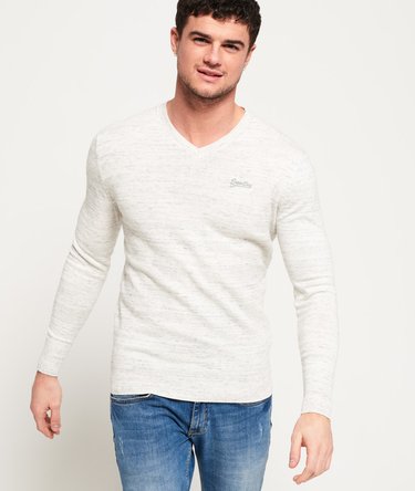 Orange Label Strickpullover mit V-Ausschnitt Image 1