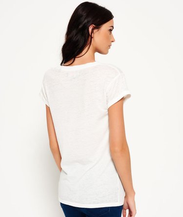 Burnout Notch Neck Pocket T-shirt Image 4