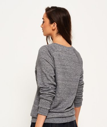 Applique Raglan Crew Sweatshirt Image 4