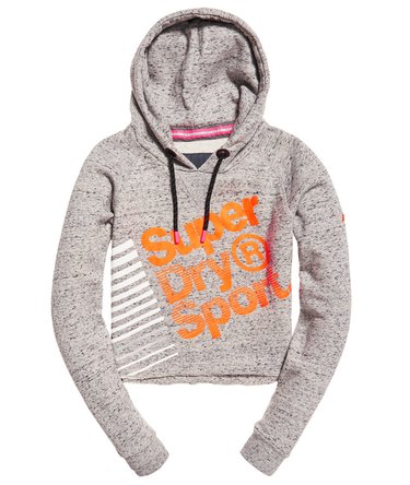 Sport Label Diagonal Hoodie Image 2