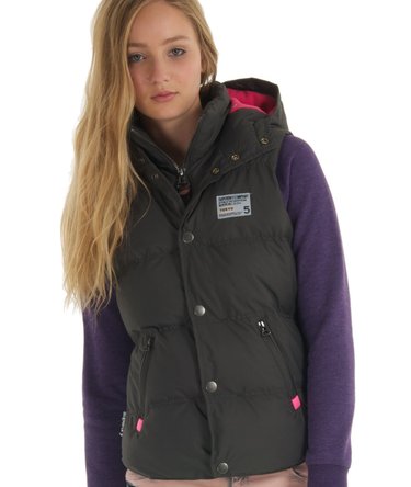 Camping bodywarmer met capuchon Image 1