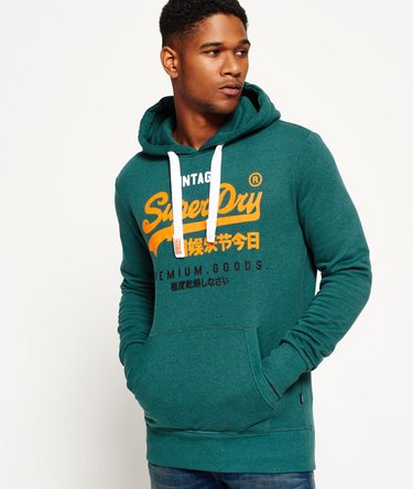 Sudadera tricolor con capucha Premium Goods Image 1