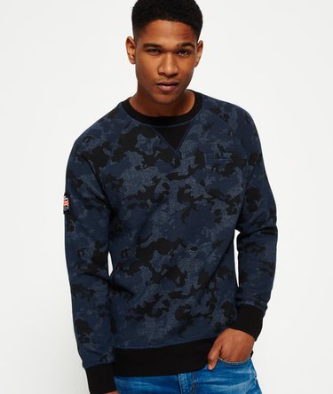 Rookie Camo Print Crew Neck Sweatshirt Image 1