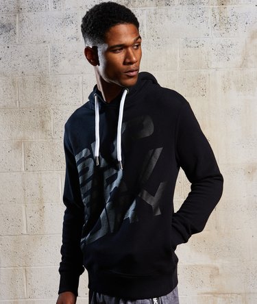 Sports Diagonal Hoodie Image 1