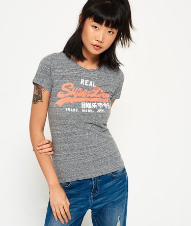 Vintage Logo Stripe T-Shirt Image 1