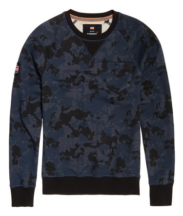 Rookie Camo Print Crew Neck Sweatshirt Image 2