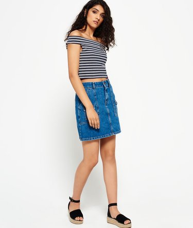 Bardot Crop Top Image 3